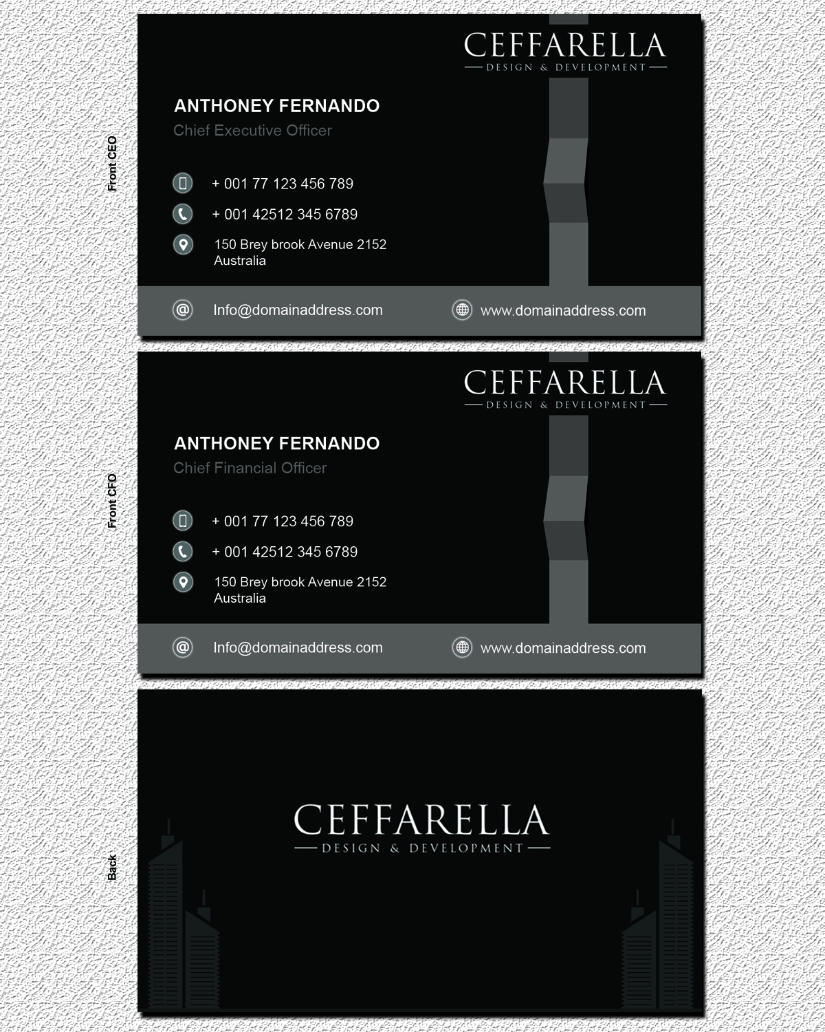 Business Card Design by AA Solutions for this project | Design #24368552