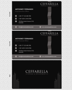 Business Card Design by AA Solutions for this project | Design: #24368552