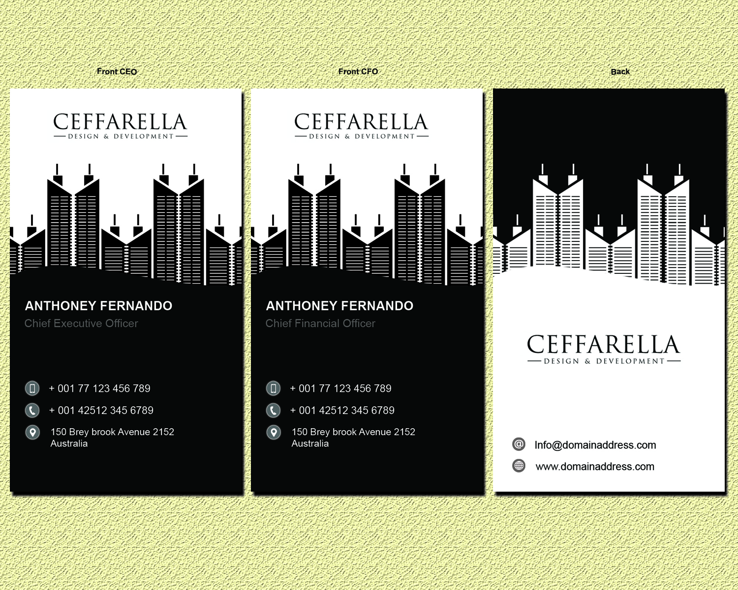 Business Card Design by AA Solutions for this project | Design #24368628