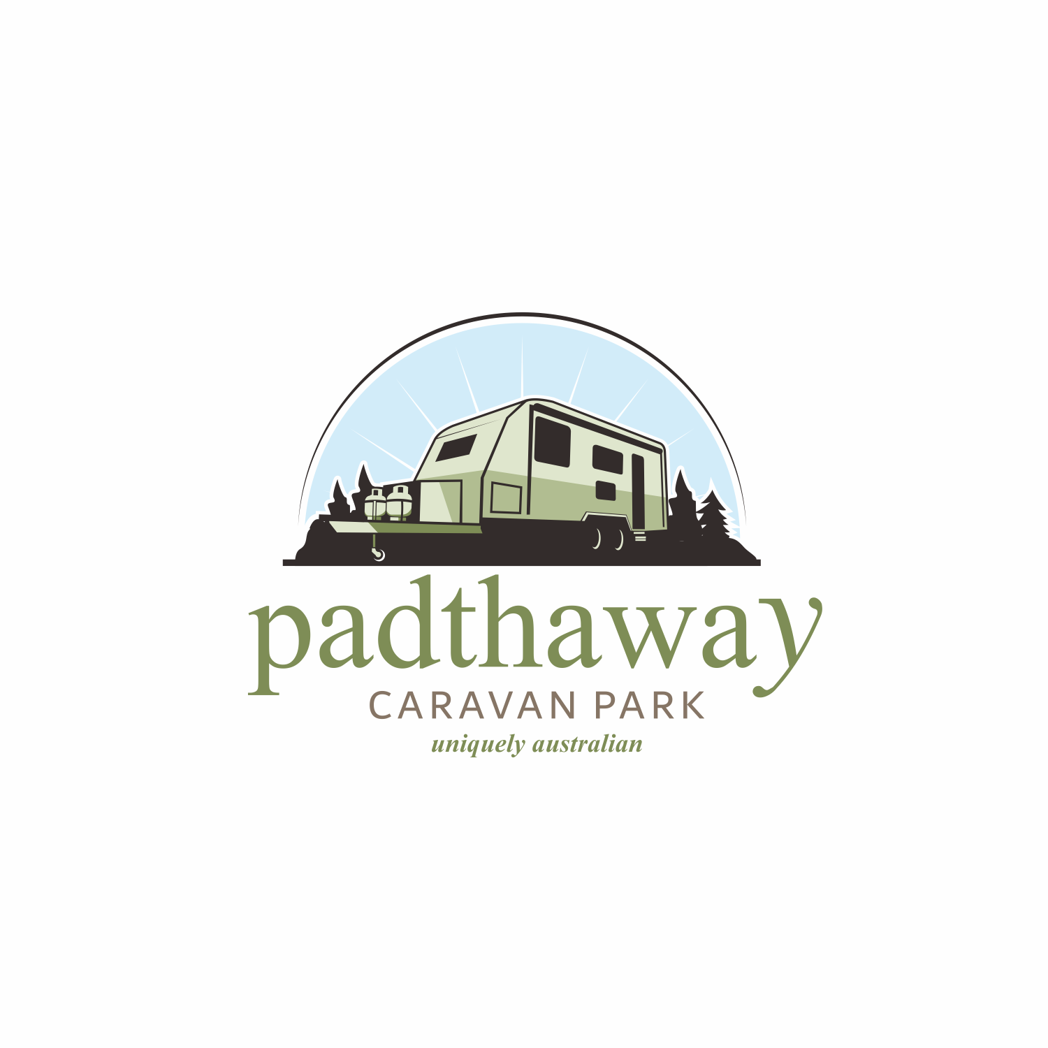 Logo Design by mazyo2x for Padthaway Caravan Park | Design #24357856