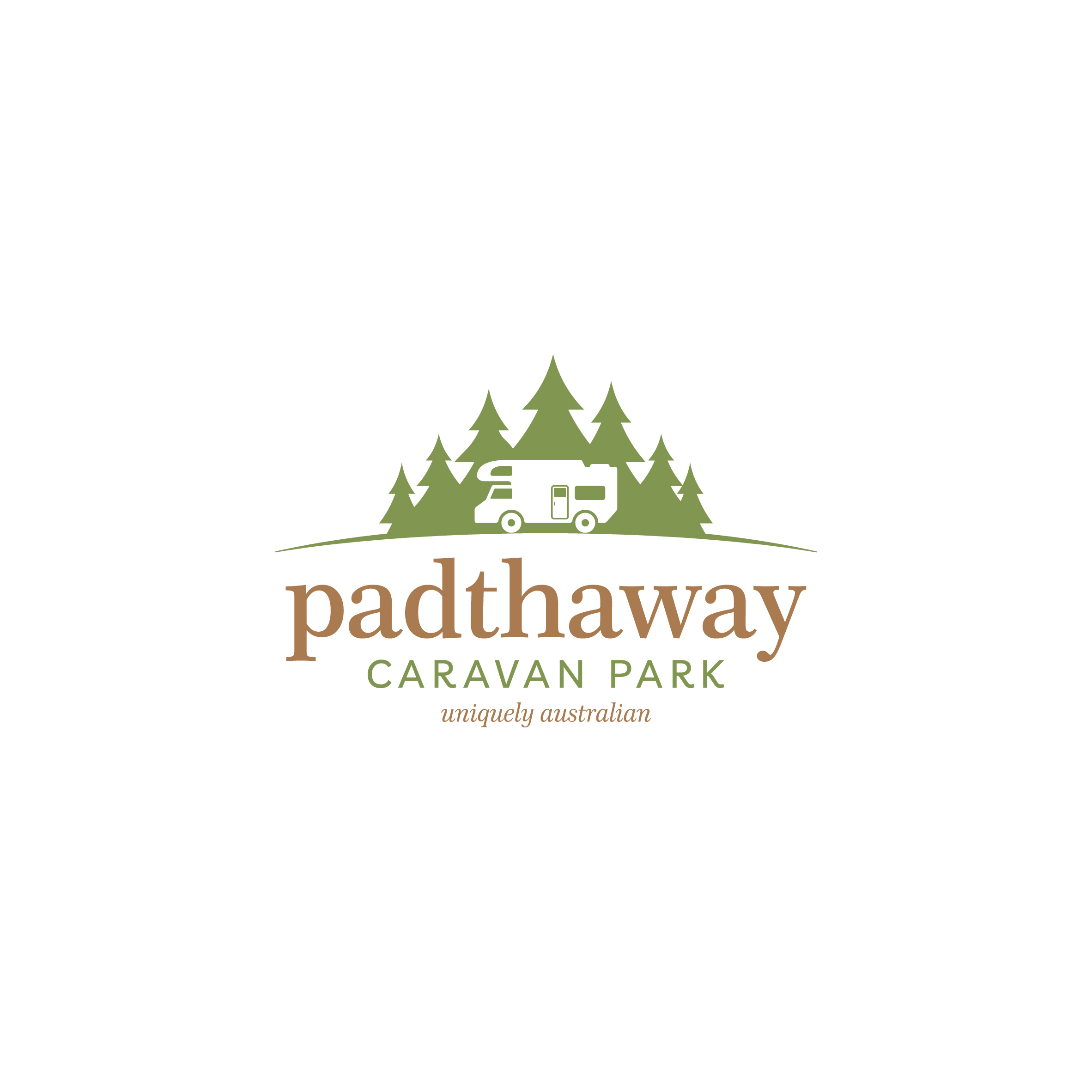 Logo Design by Pantone Lab for Padthaway Caravan Park | Design #24370777