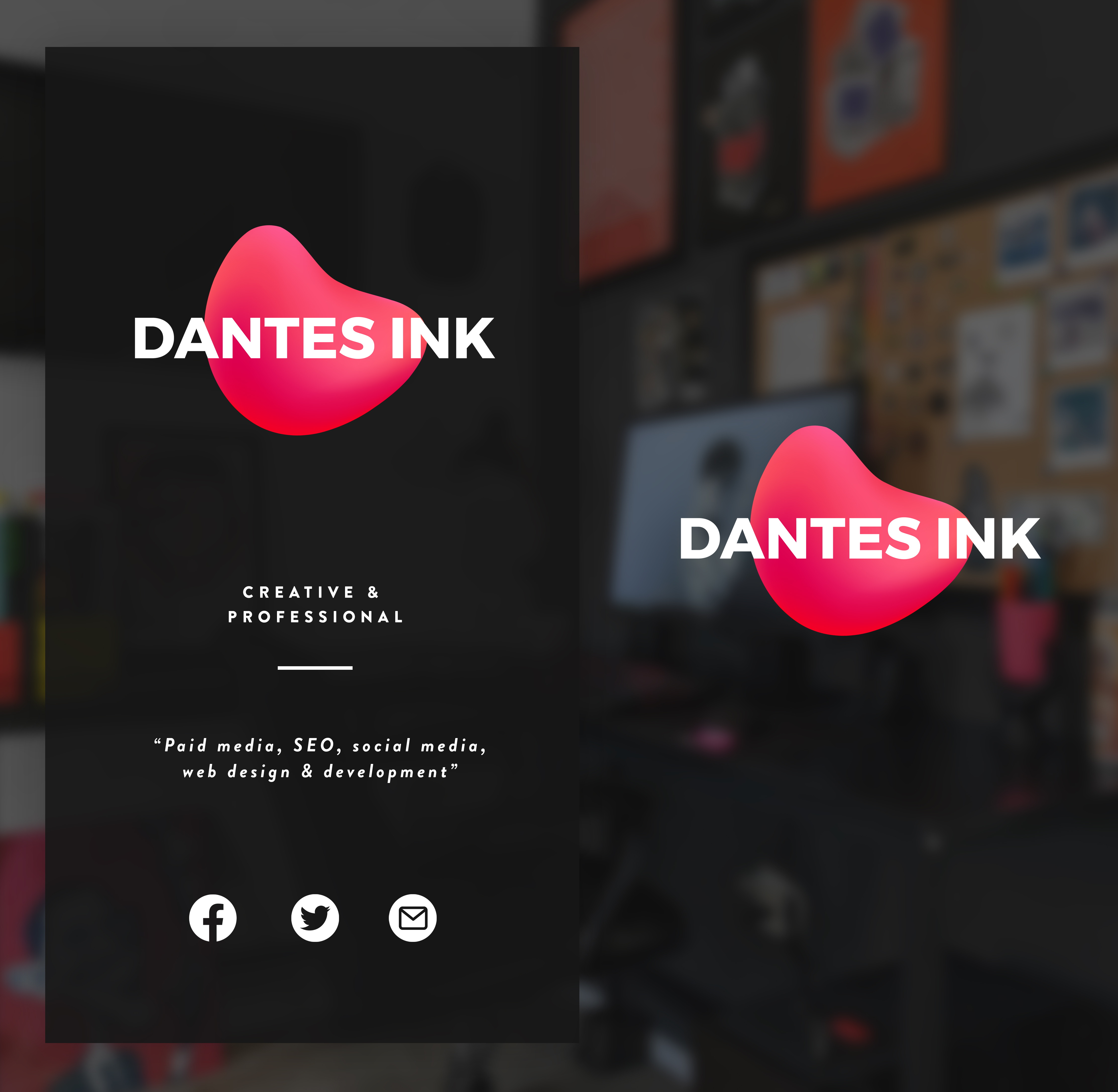 Logo Design by TristanT for Dantes ink | Design #24342974