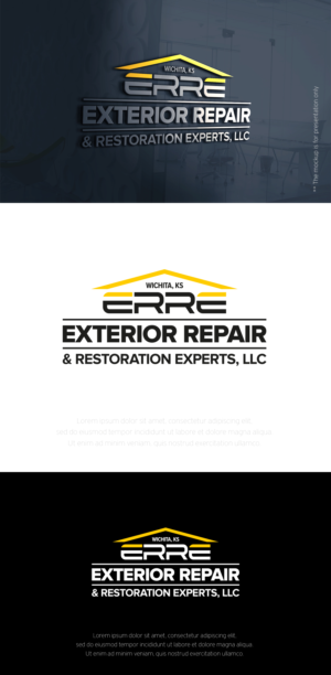 Logo Design by designbysy for Exterior Repair & Restoration Experts | Design: #24326410