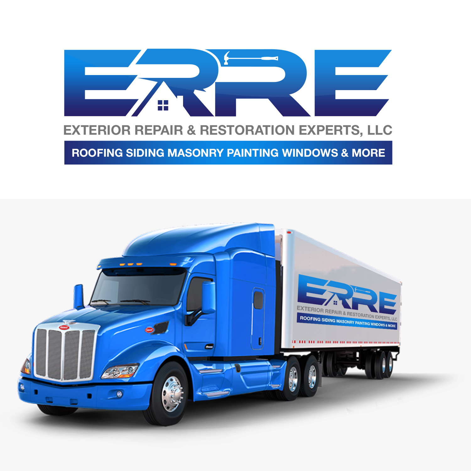 Diseño de Logo por TSU Creations para Exterior Repair & Restoration Experts | Diseño #24323856