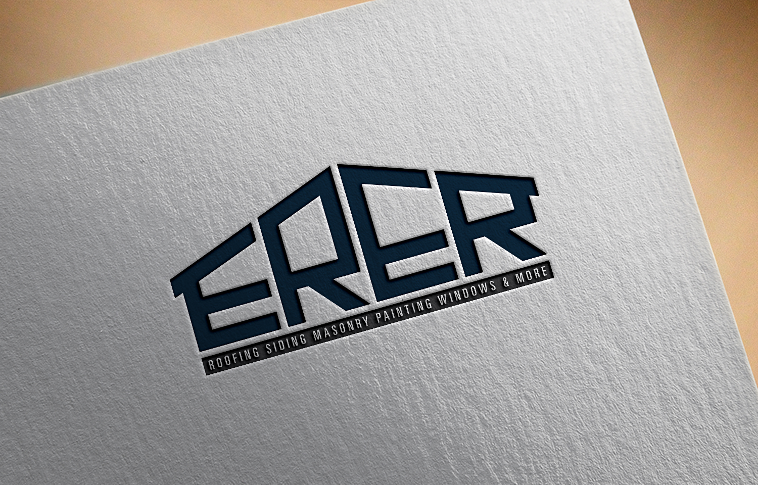 Diseño de Logo por 4tech services para Exterior Repair & Restoration Experts | Diseño #24325144