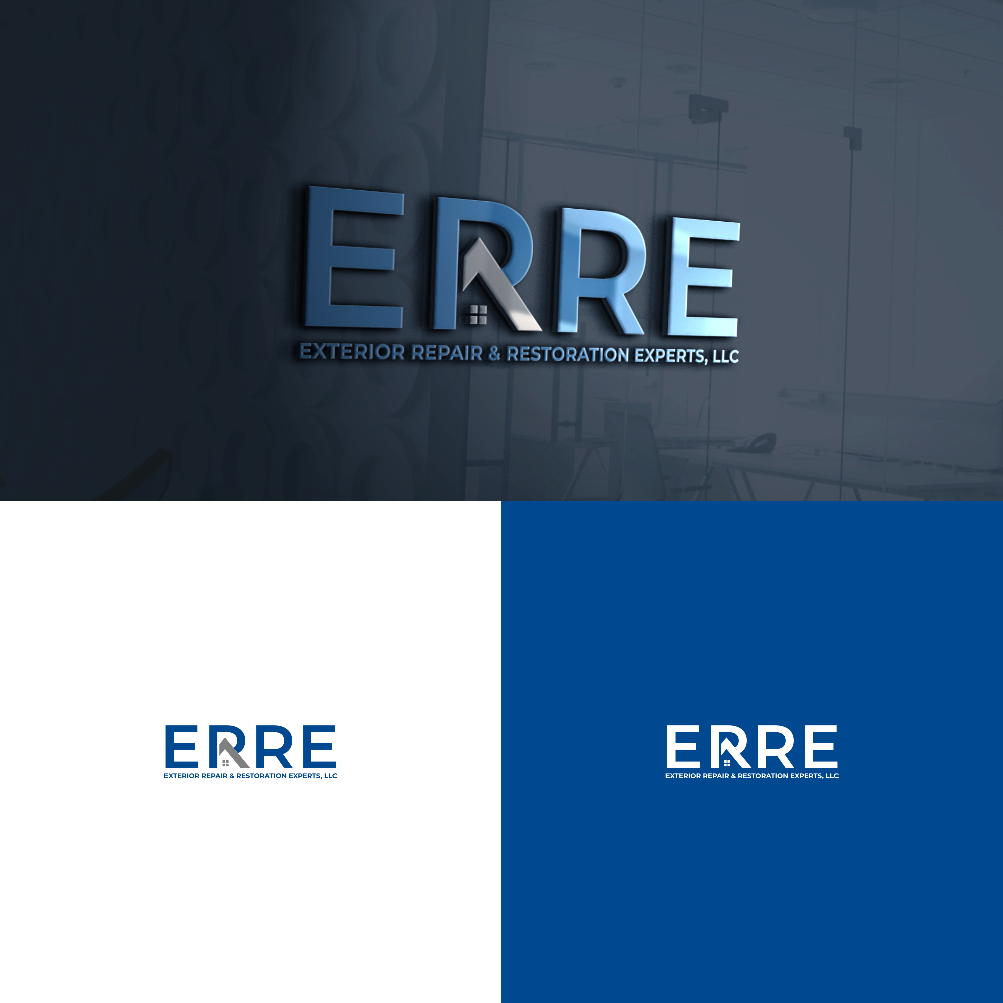 Diseño de Logo por ybmdesign para Exterior Repair & Restoration Experts | Diseño #24326075