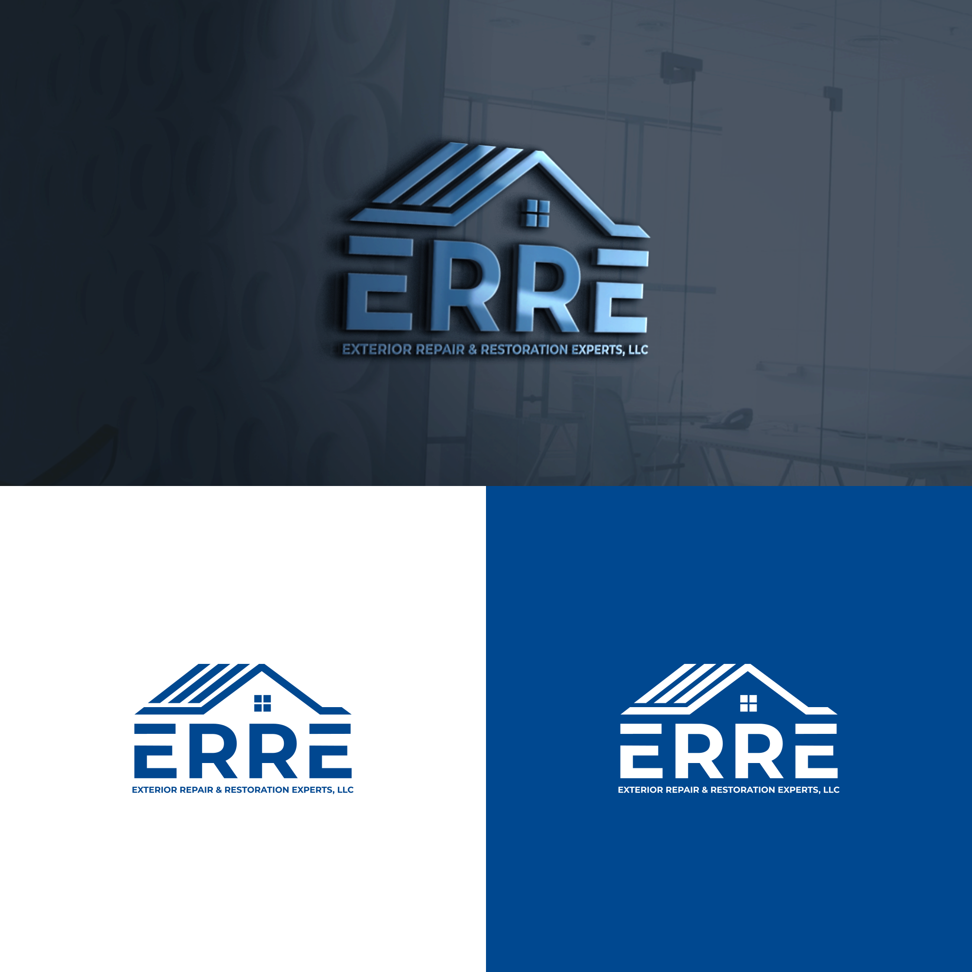 Diseño de Logo por ybmdesign para Exterior Repair & Restoration Experts | Diseño #24326076