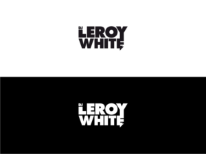 DJ Leroy White | Logo Design by Atvento Graphics