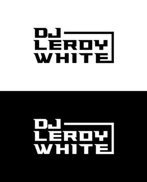 DJ Leroy White | Logo Design by fatiyadesign