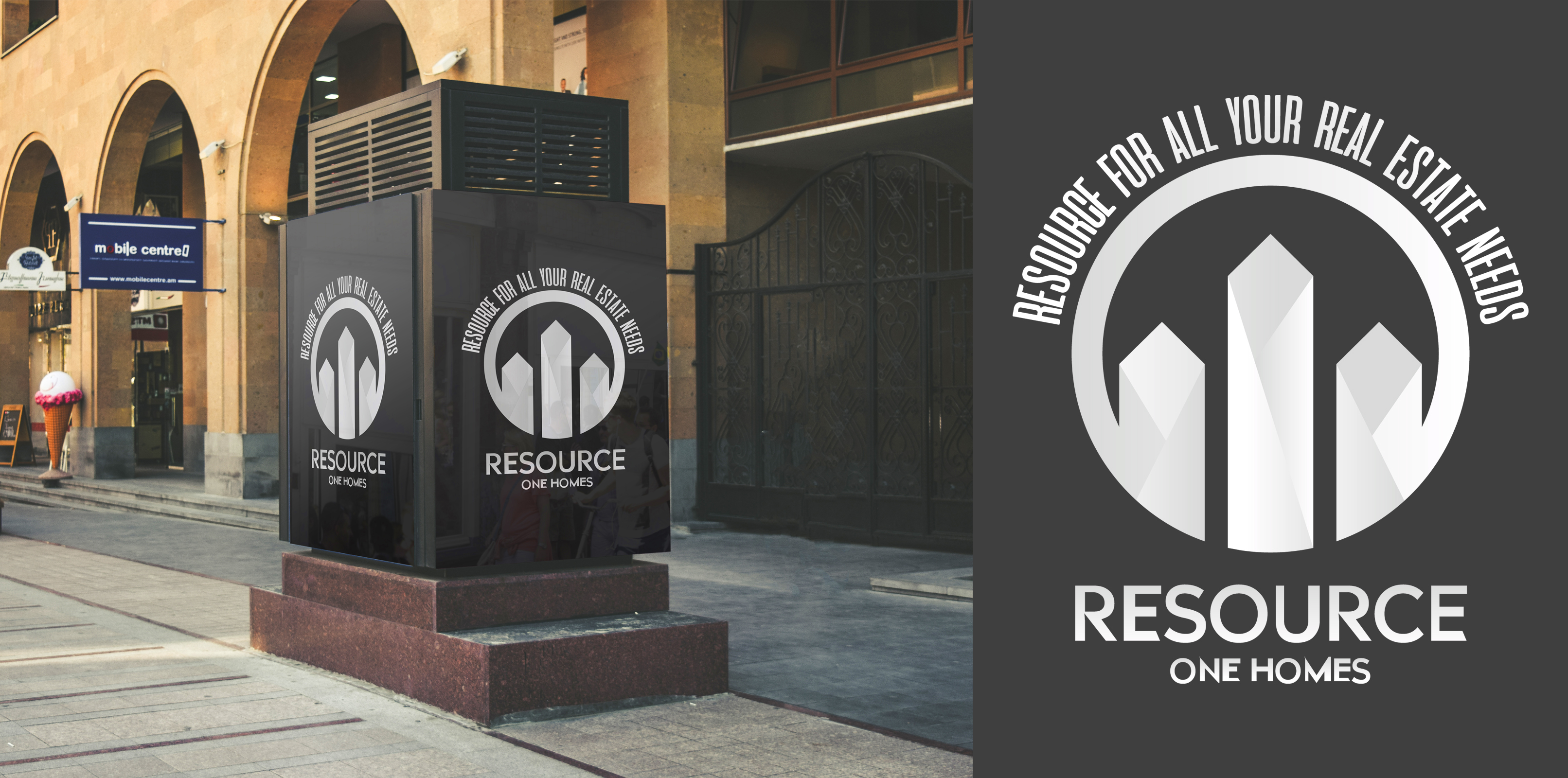 Logo-Design von Fahad A. für Resource One Homes | Design #24342232