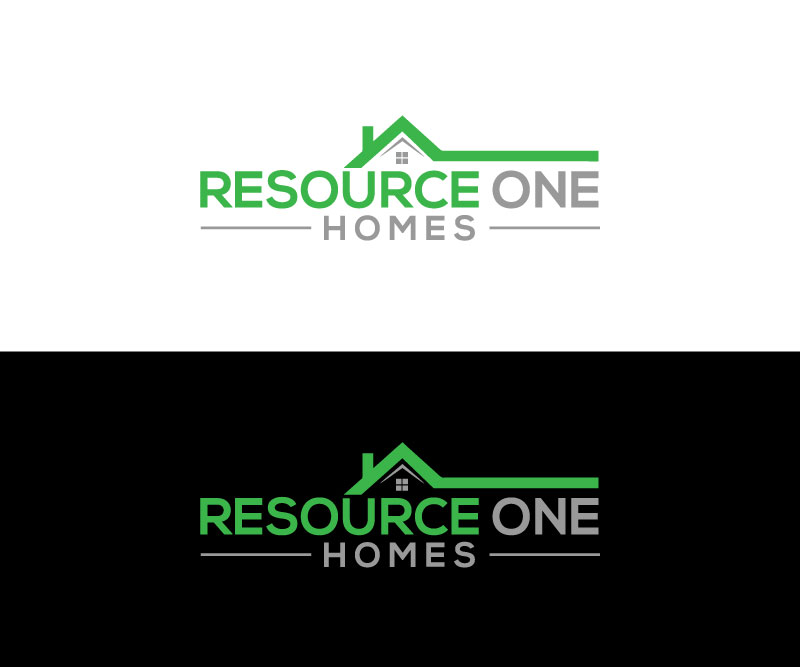 Diseño de Logo por ZJ Design para Resource One Homes | Diseño: #24407075