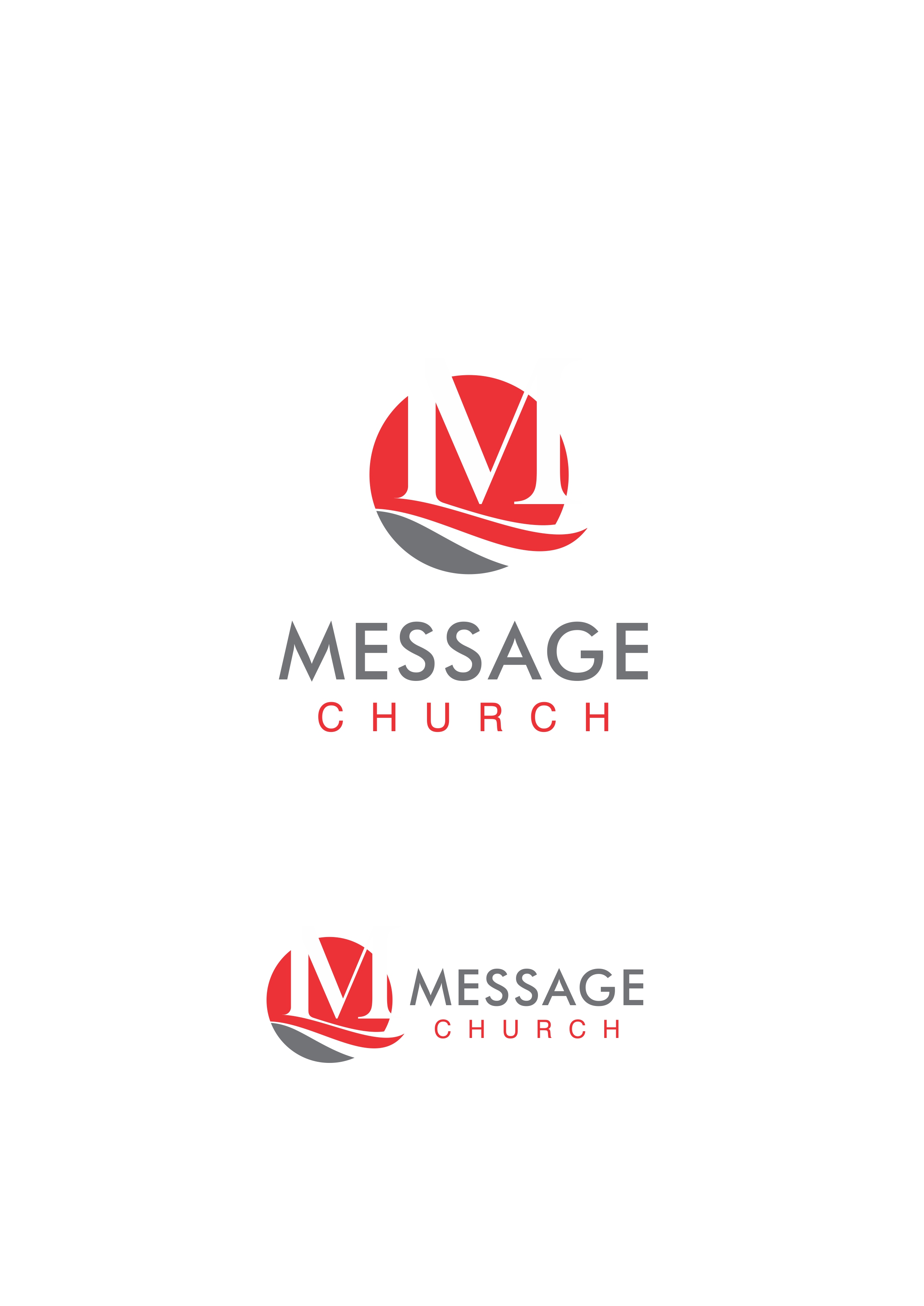 Logo Design by alok bhopatkar for Message Church  | Design #24349754