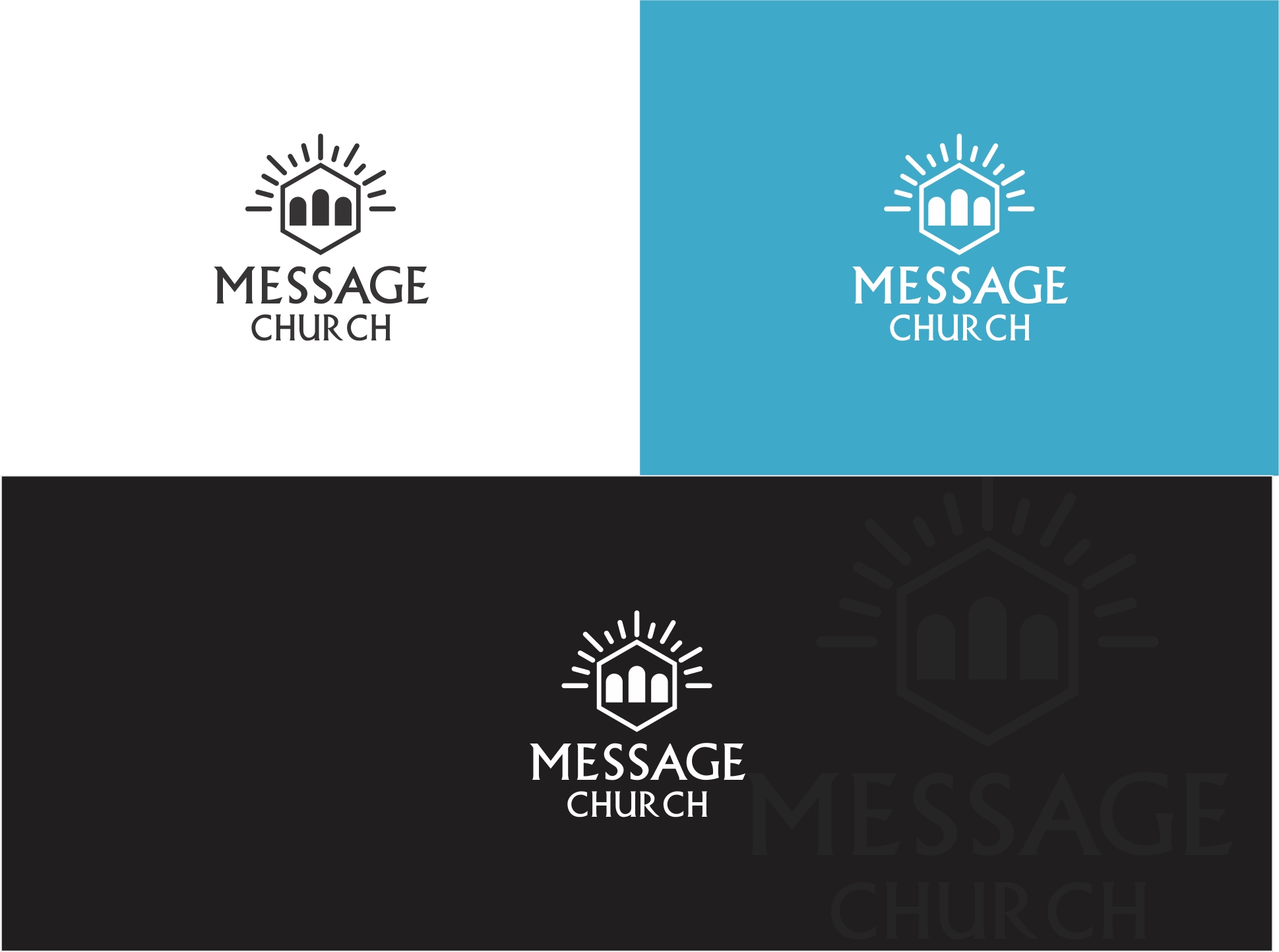 Design de Logo par i-Design pour Message Church  | Design #24346134