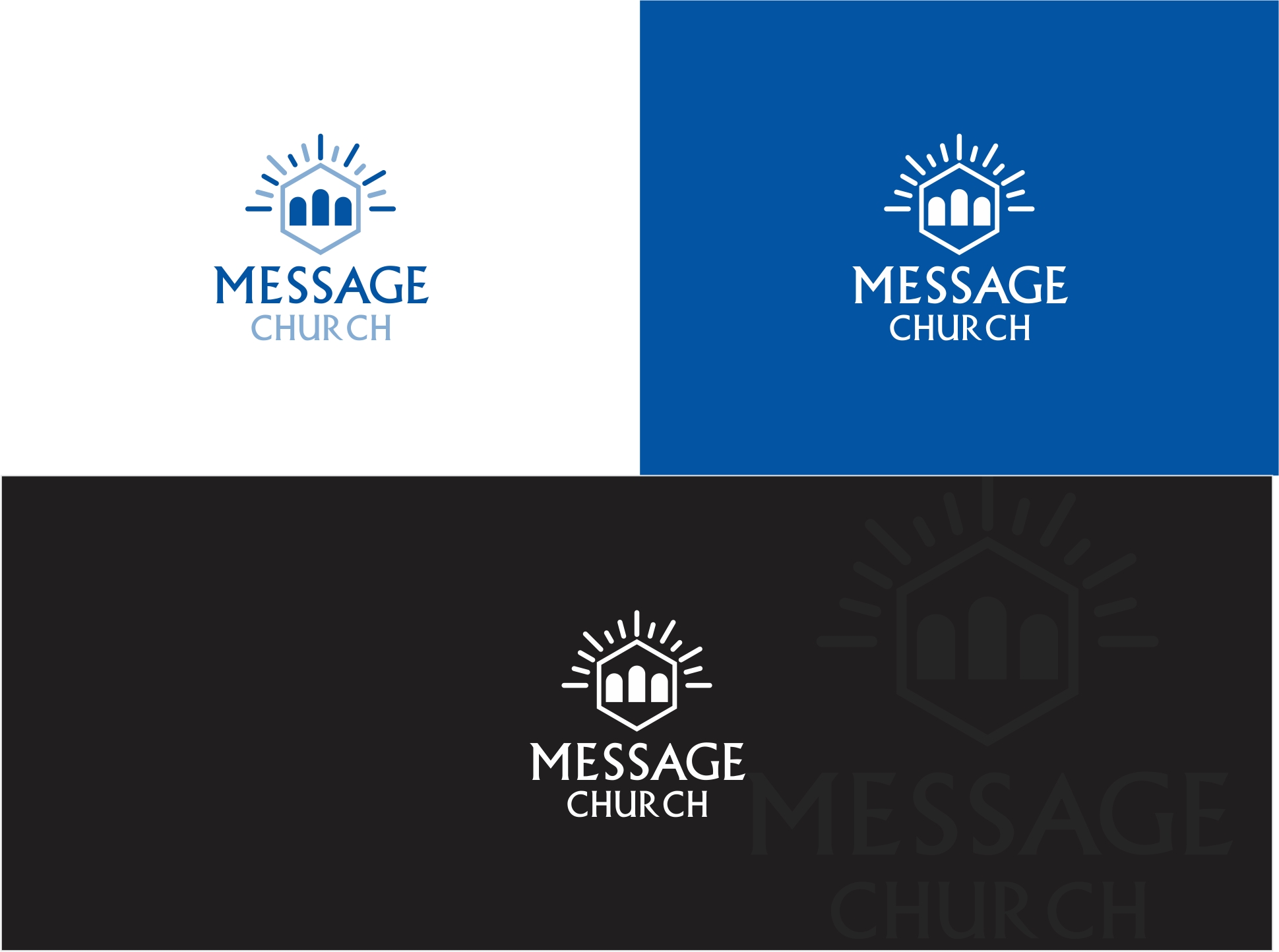 Design de Logo par i-Design pour Message Church  | Design #24390462