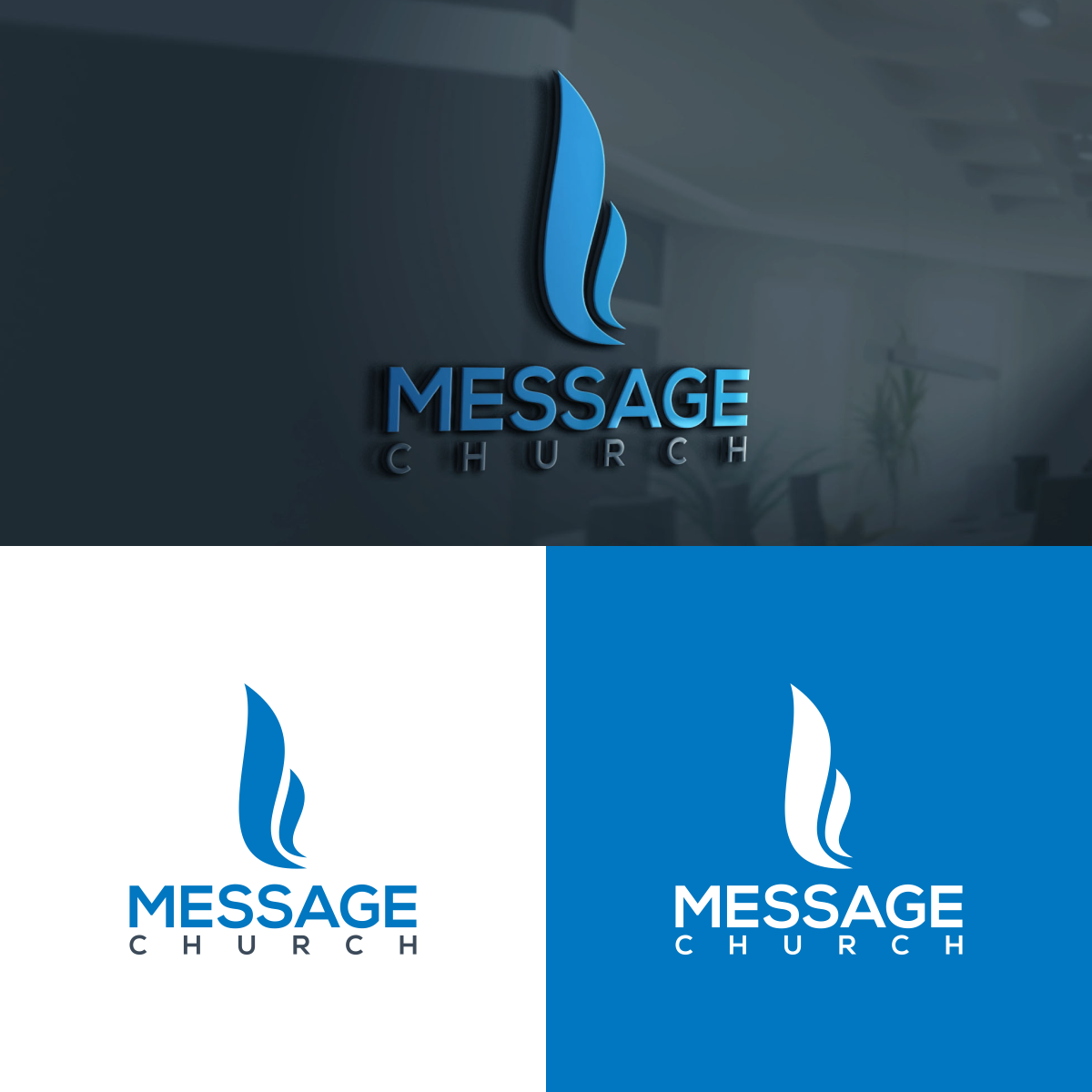 Logo Design by shelot for Message Church  | Design #24325206