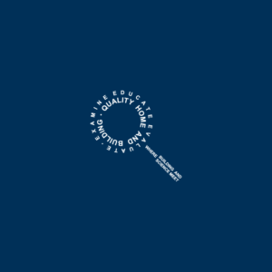 Outside ring  - Examine Educate Evaluate Inside ring              Quality Home and Building Consultants     Handle: Where building and Science Meet | Logo Design by Deant