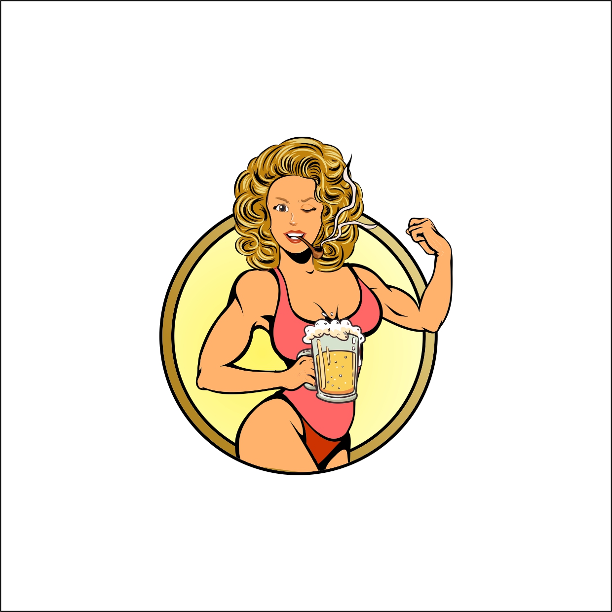 Figur-Design von antimassal für Chesterton Brewery | Design #24388233