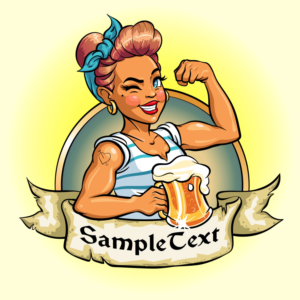 Character Design by B'signs for Chesterton Brewery | Design: #24362046