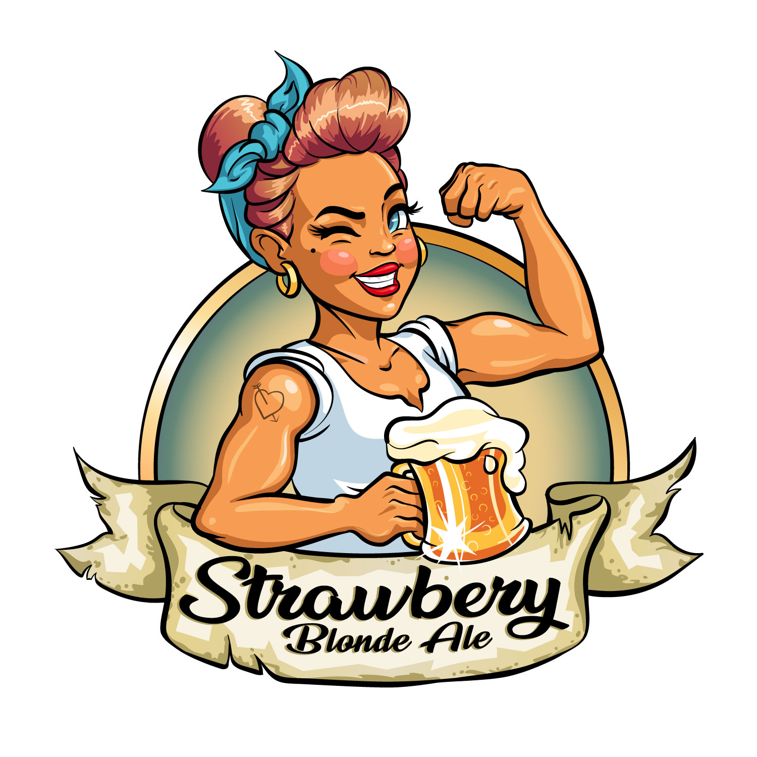Character Design by B'signs for Chesterton Brewery | Design #24387738