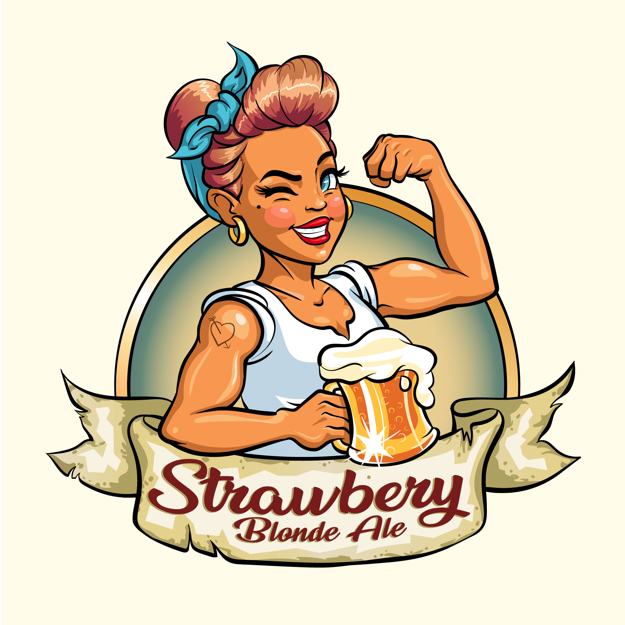 Character Design by B'signs for Chesterton Brewery | Design #24387826