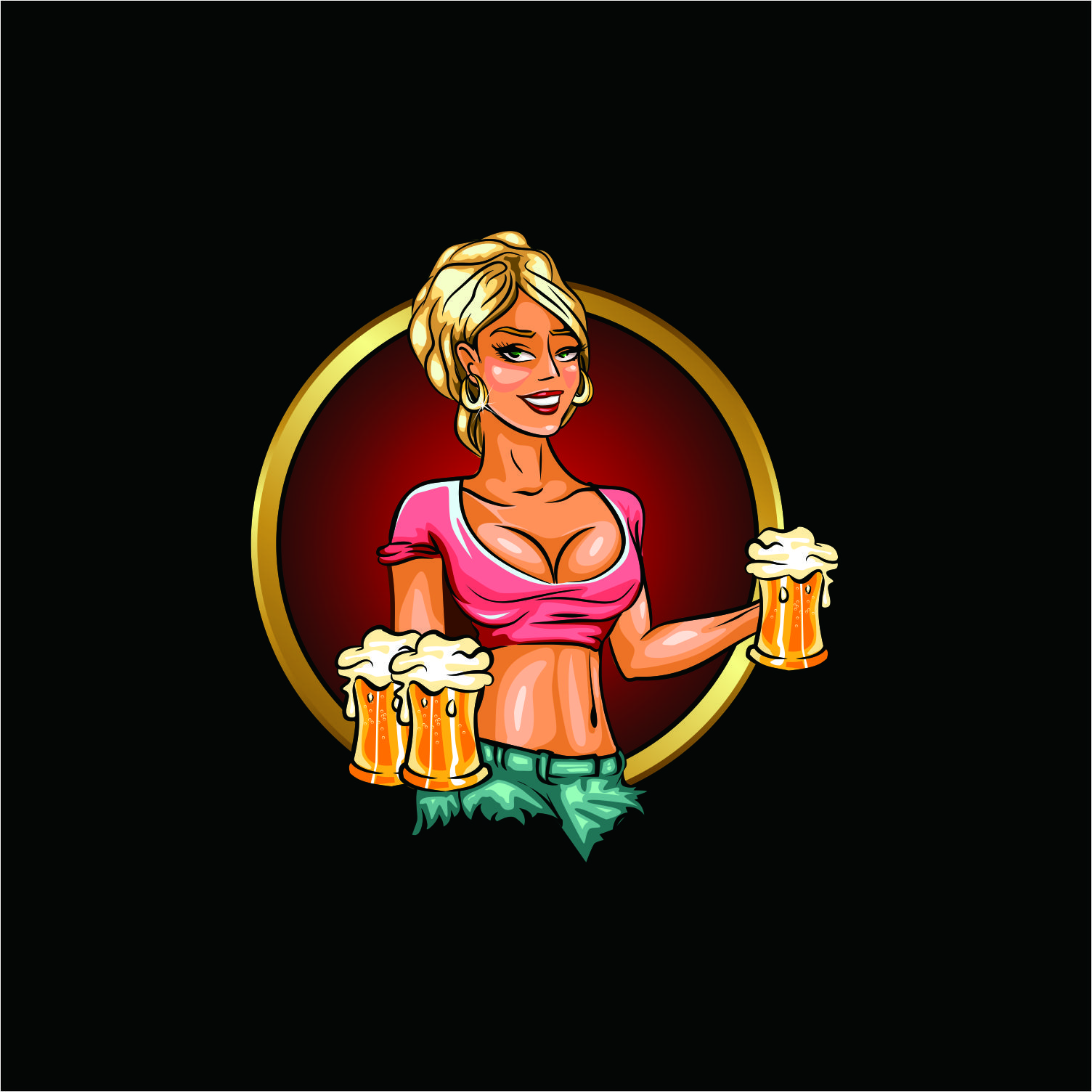 Character Design by Susilaningsih 2 for Chesterton Brewery | Design #24356498