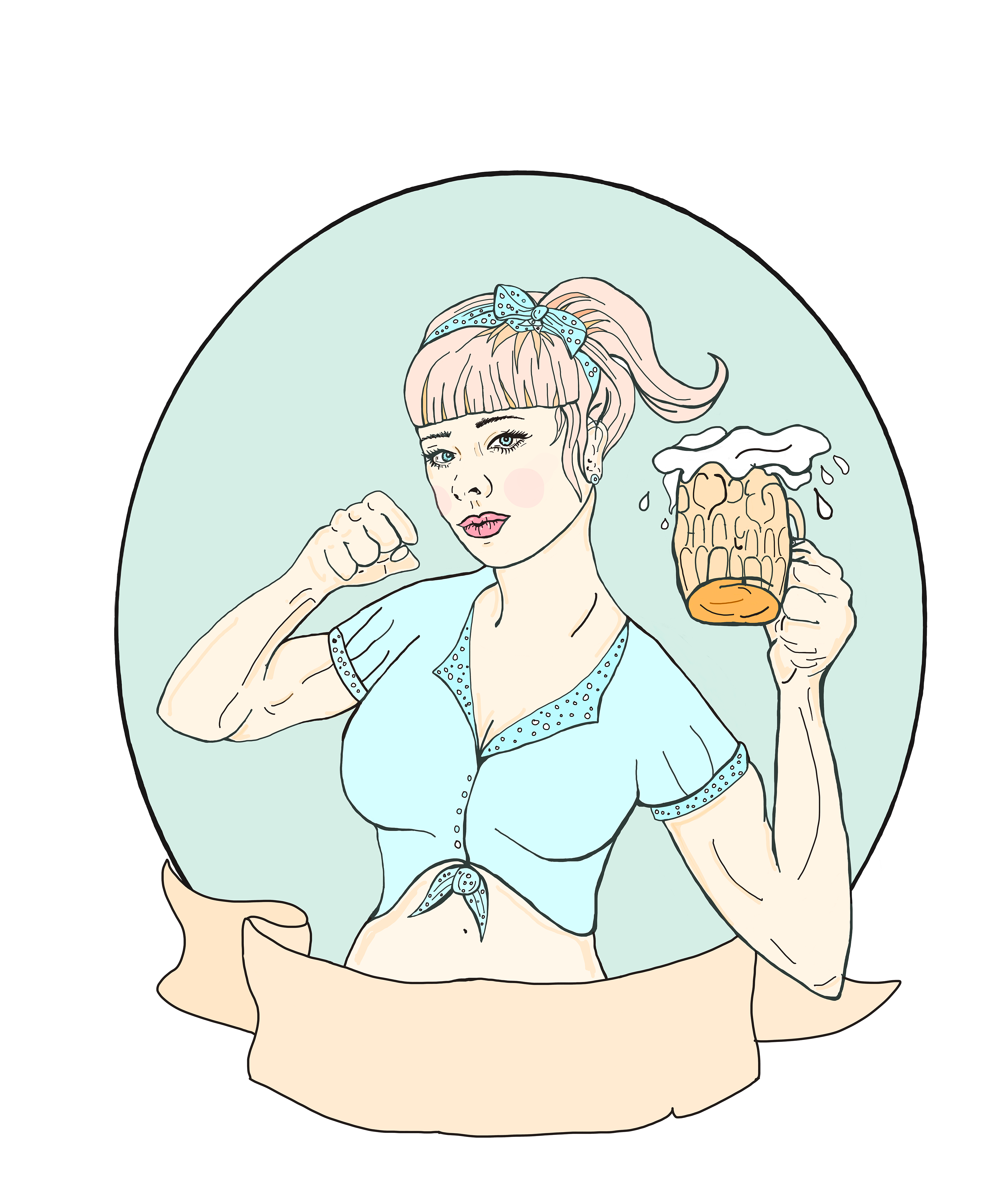 Character Design by Nicola Honey for Chesterton Brewery | Design #24342617