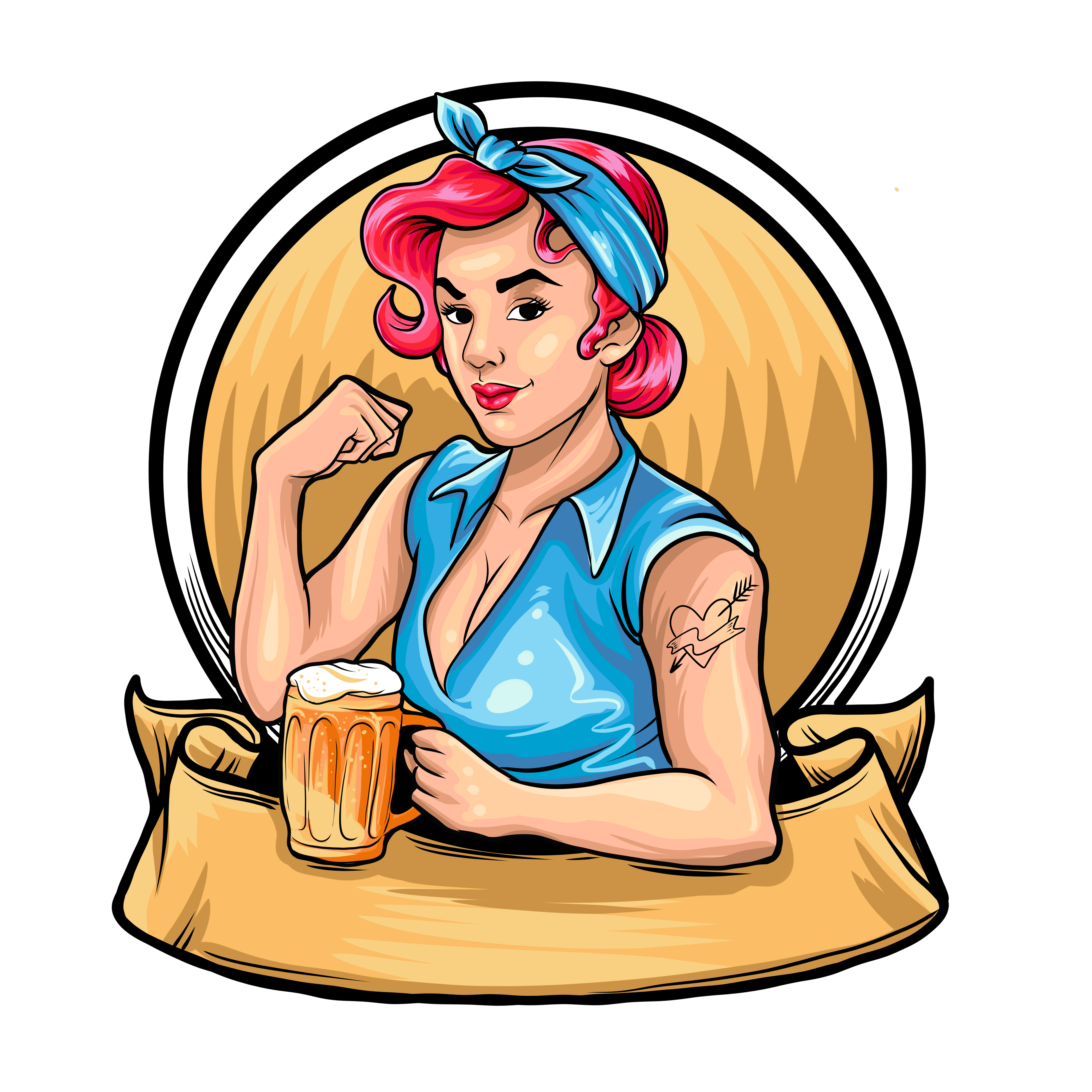 Character Design by moh bagus oka hadi kusuma 2 for Chesterton Brewery | Design #24345858