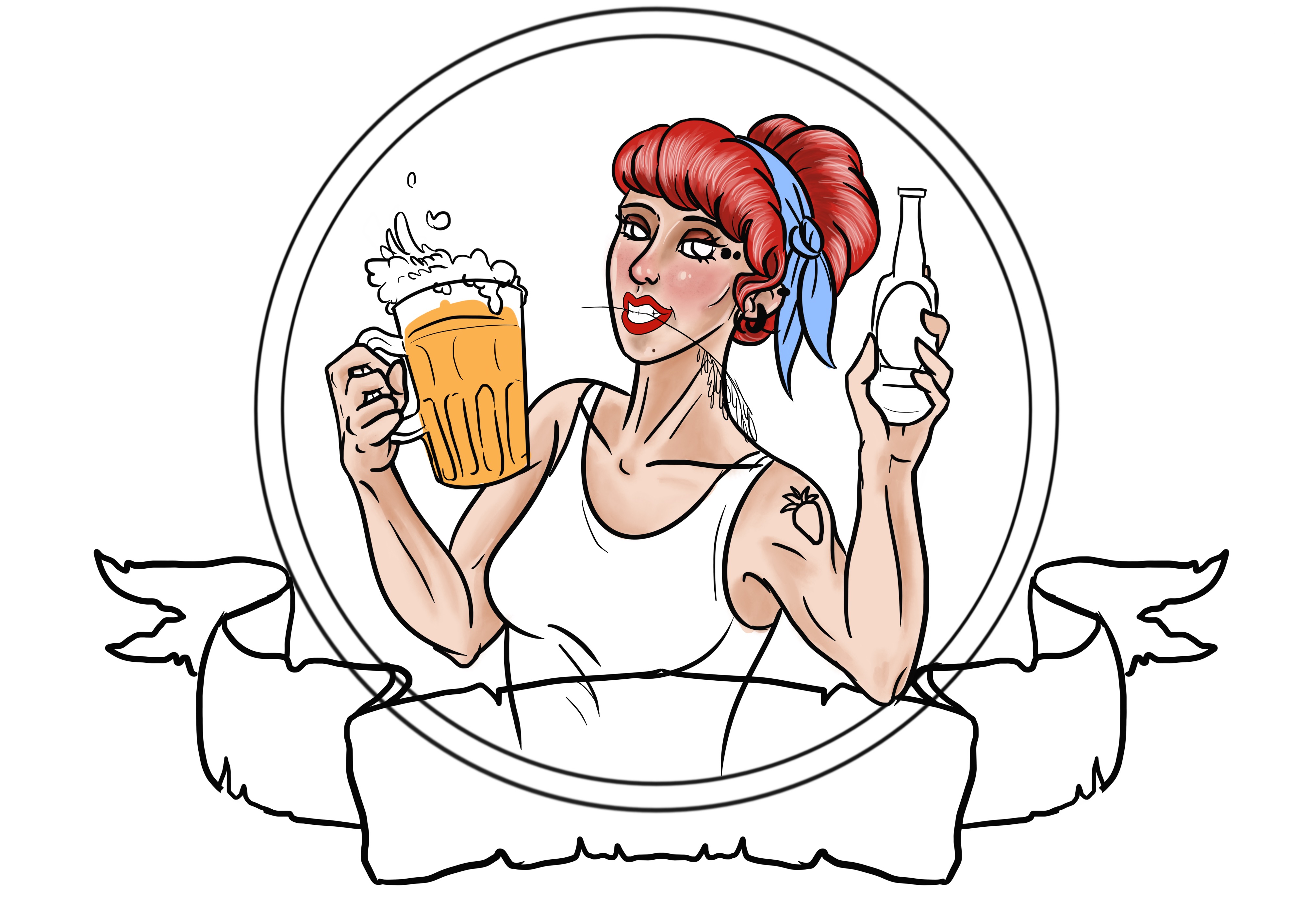 Character Design by BlueJay Artwork for Chesterton Brewery | Design #24334439