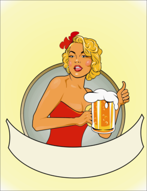 Pin up girl | Figur-Design von Jamal 12