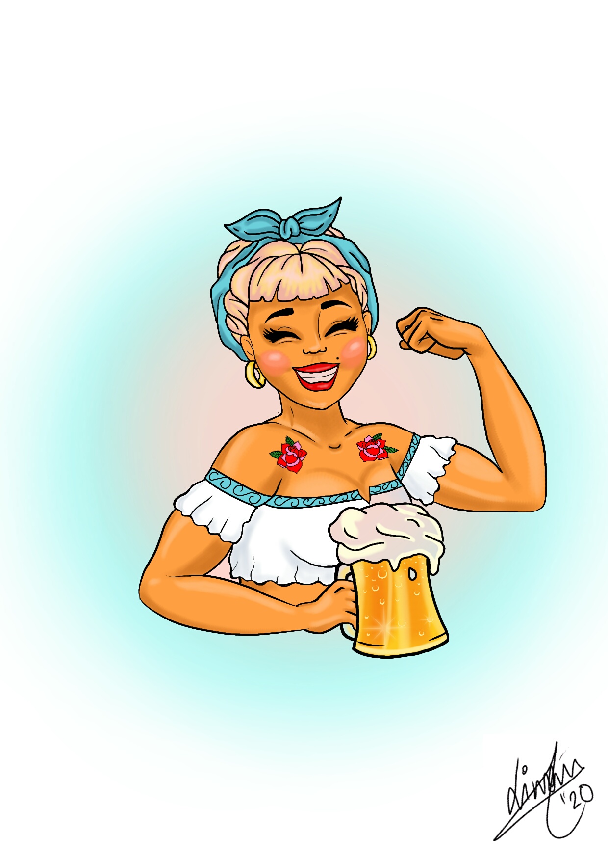 Character Design by LiñanArt for Chesterton Brewery | Design #24355109