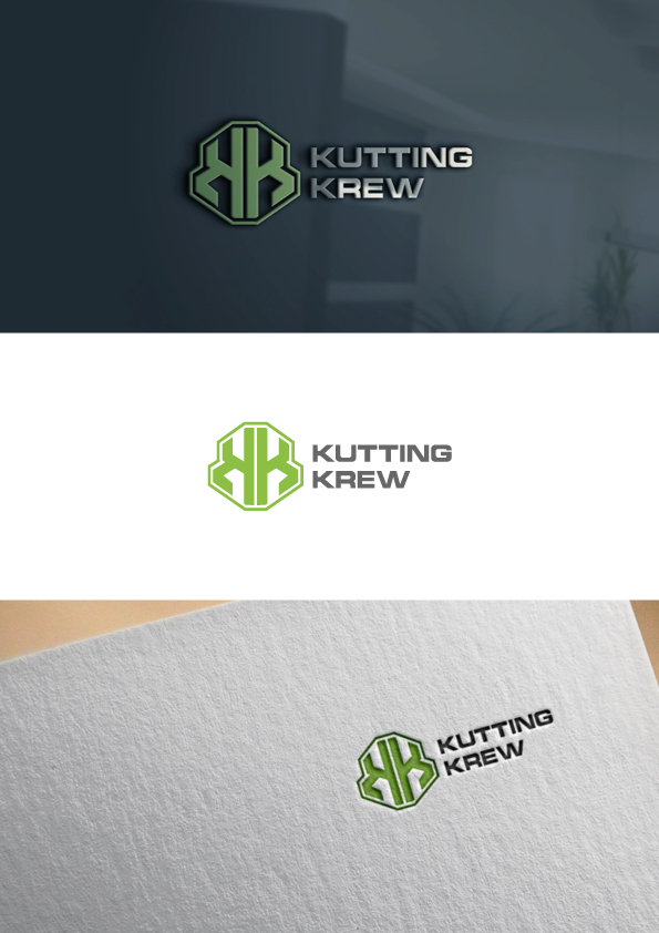 Logo Design by DesIcon for Kutting Krew | Design #24332726