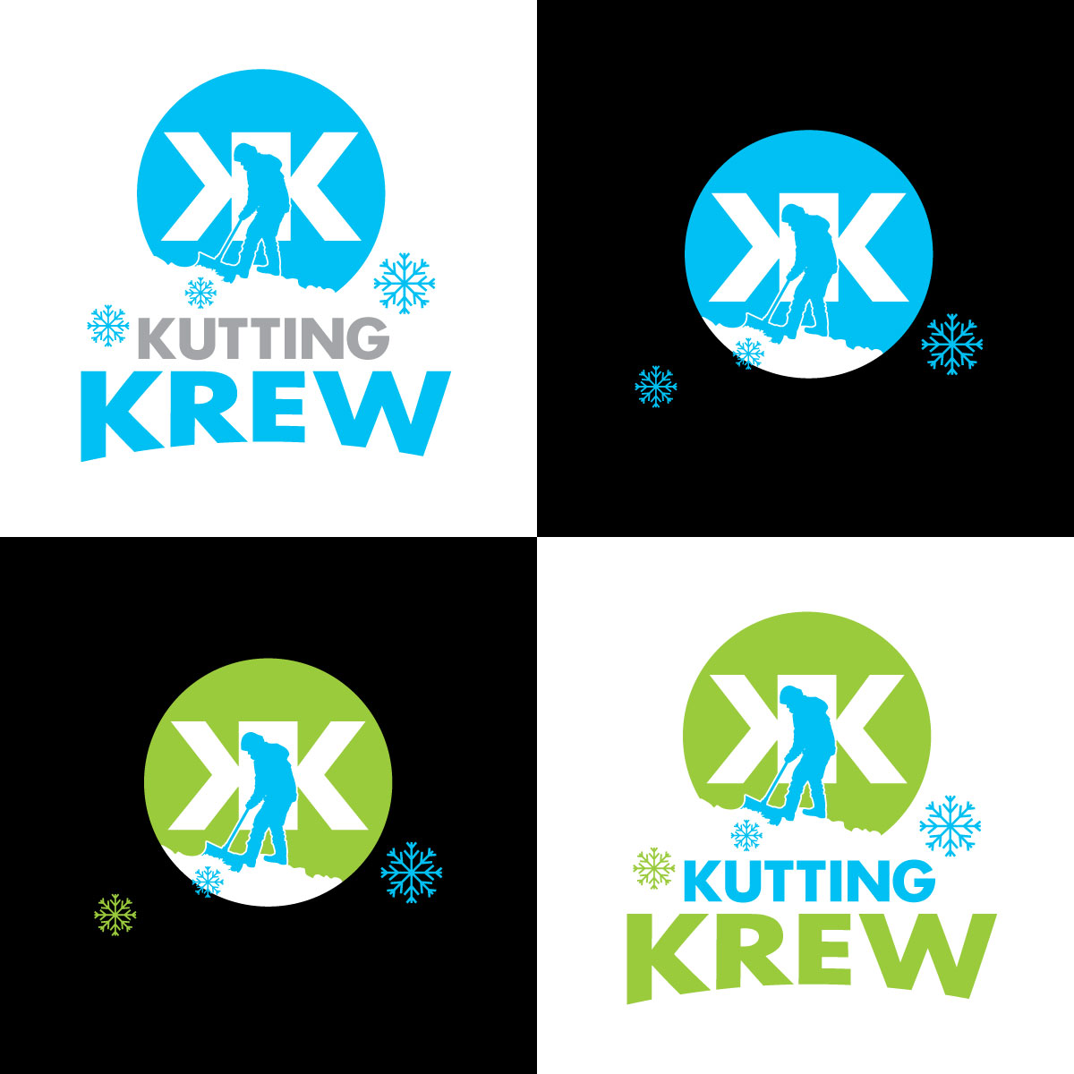 Logo Design by Rii for Kutting Krew | Design #24340642
