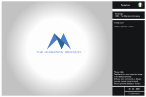 Logo Design by InkThink by Scaurus for The Migration Company PTY LTD | Design: #24332023