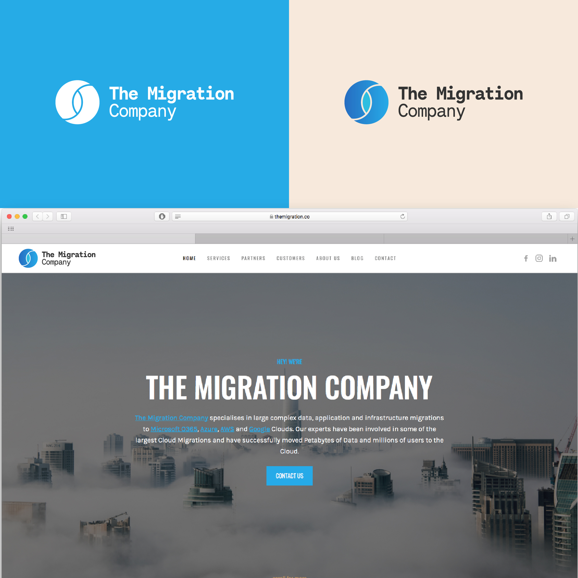 Logo Design by Duarte for The Migration Company PTY LTD | Design #24346589