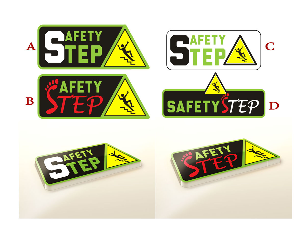 Logo Design by HimonHimu 2 for Safety Step | Design #24338788