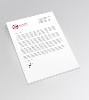 Letterhead Design by R.design for Harow Civil | Design: #24331537
