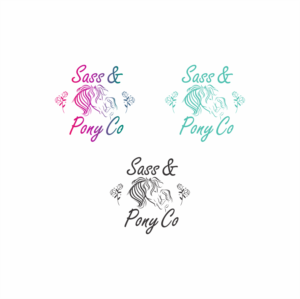 Logo Design by amongraga for Sass & Pony Co | Design: #24364987