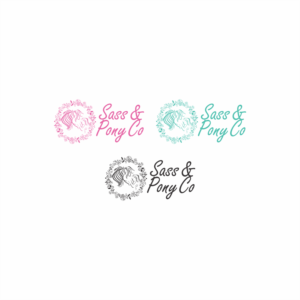 Logo Design by amongraga for Sass & Pony Co | Design: #24364994