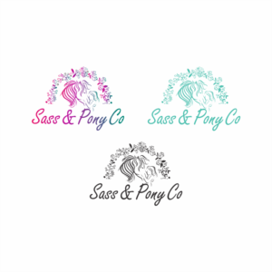 Logo Design by amongraga for Sass & Pony Co | Design: #24364998