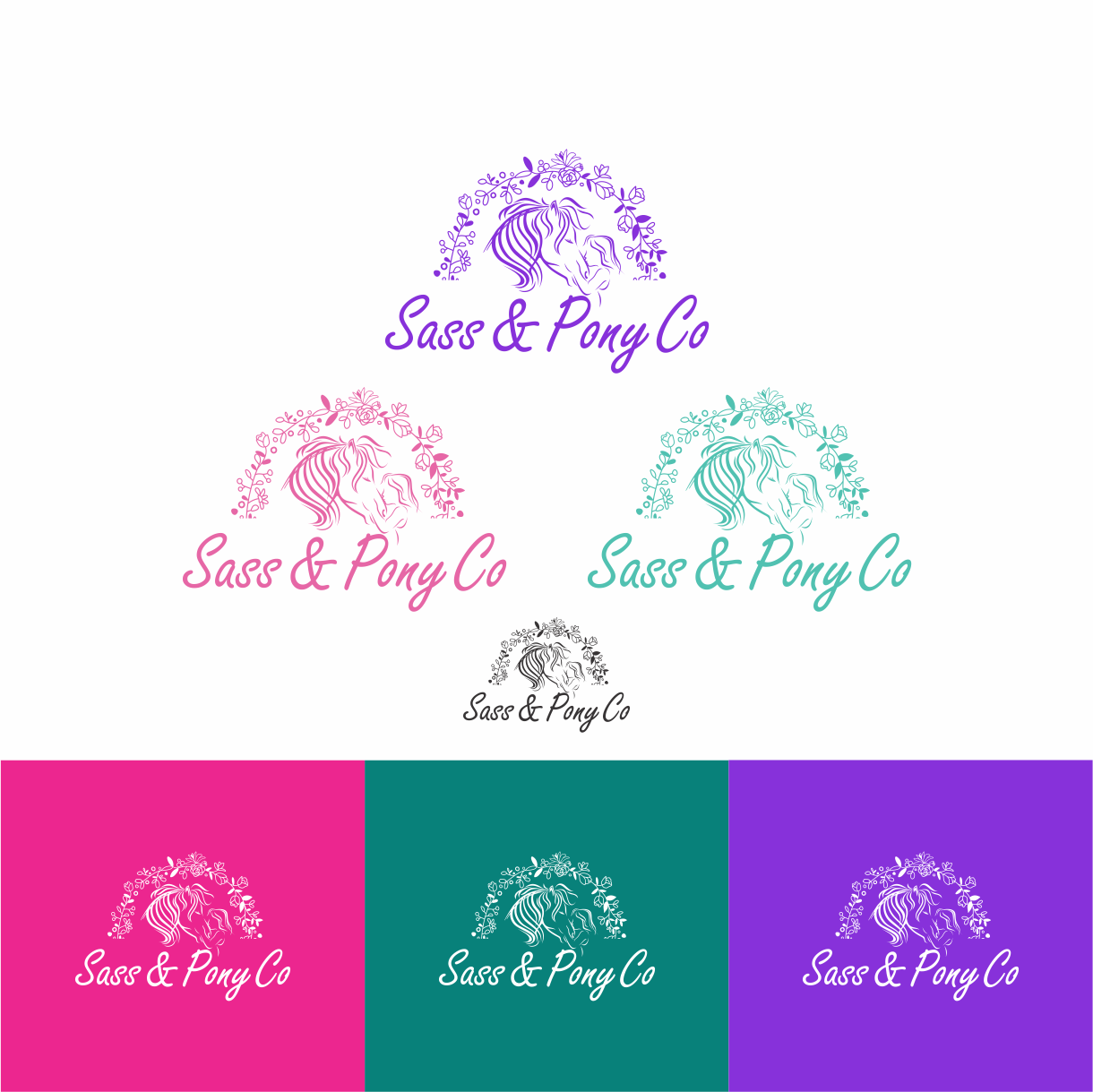 Design de Logo par amongraga pour Sass & Pony Co | Design #24365902