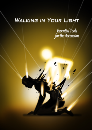 Need a book cover design for book titled: Walking in Your Light--Essential Tools for the Ascension  | Book Cover Design by smiledim24