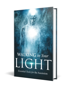 Need a book cover design for book titled: Walking in Your Light--Essential Tools for the Ascension  | Book Cover Design by Hyperlight