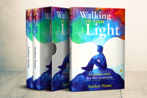 Need a book cover design for book titled: Walking in Your Light--Essential Tools for the Ascension  | Book Cover Design by Aurora:)