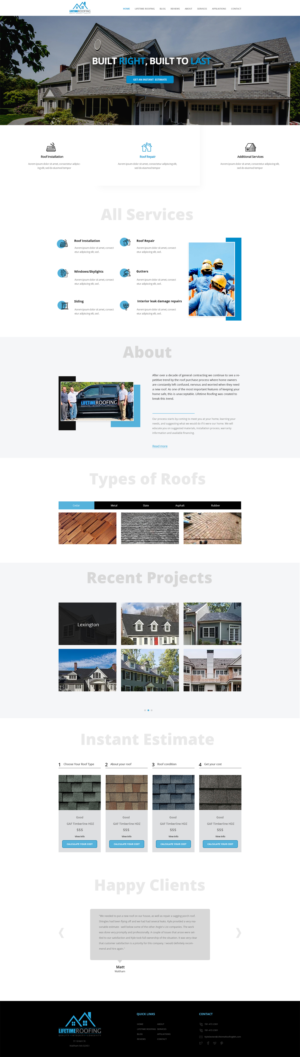 Web Design by sonaldesign for this project | Design #24338734