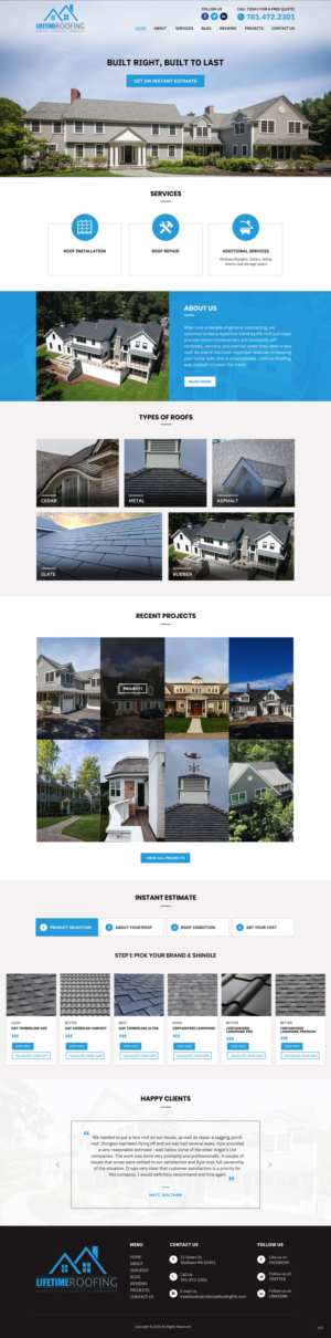 Web Design by pb for this project | Design: #24349119