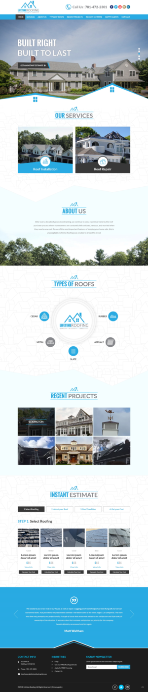 Web Design by pb for this project | Design: #24349121