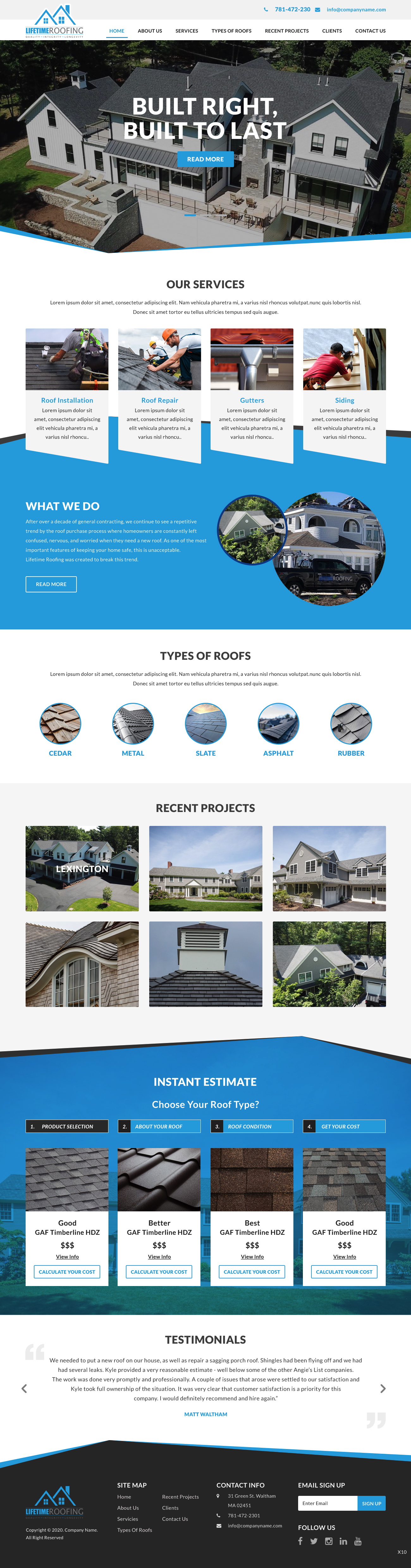Web Design by pb for this project | Design #24350269