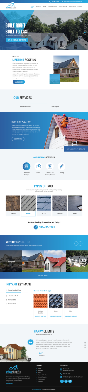 Web Design by rightway for this project | Design #24338866