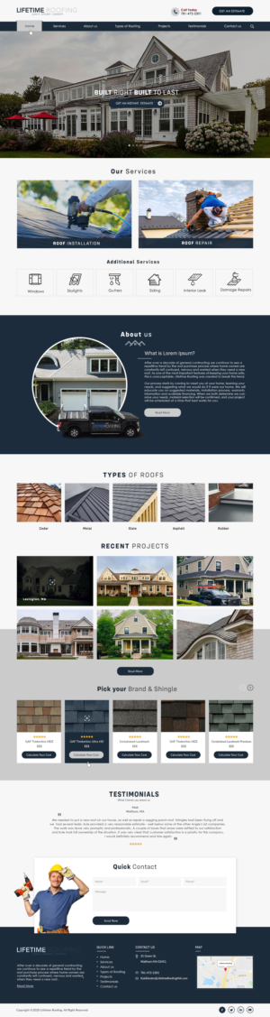 New Web Design Project | Diseño Web por bdesigner9