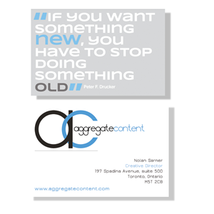 Business Card Design by Gordon Cullerne